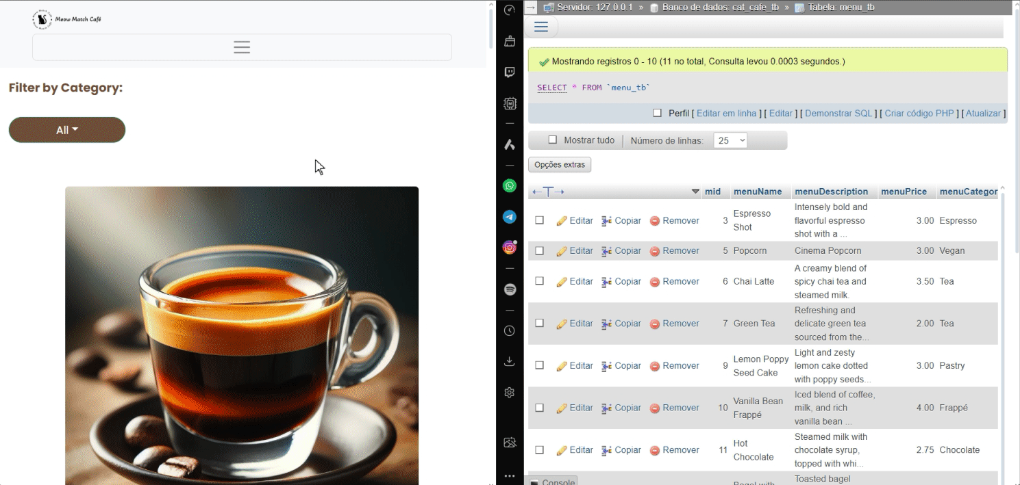 Backend for webapp